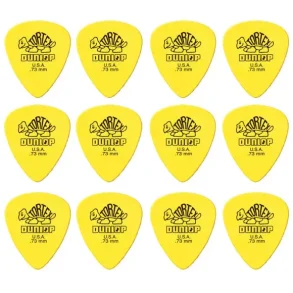 Dunlop 498P.73 Tortex Jazz III plektre - 12 stk. pakke