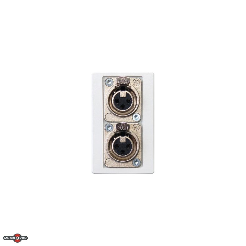 FUGA Vgudtag 11C - 2 x Hun 3pol XLR
