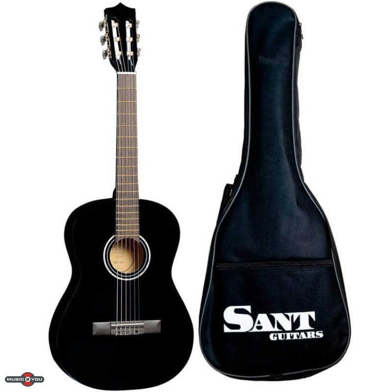 Sant Guitars CJ-36-BK - 3/4 Spansk Brne guitar - Sort