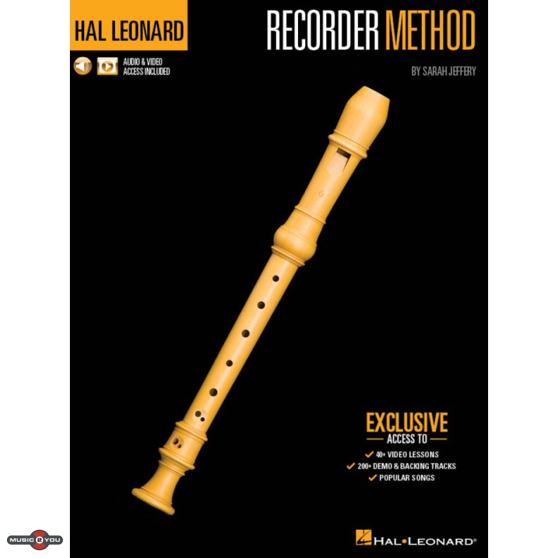 Hal Leonard Recorder Method inkl. Online Video og Lydfiler