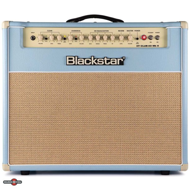 Blackstar HT Club40 MKII Black &amp; Blue El-guitar Combo Forstrker