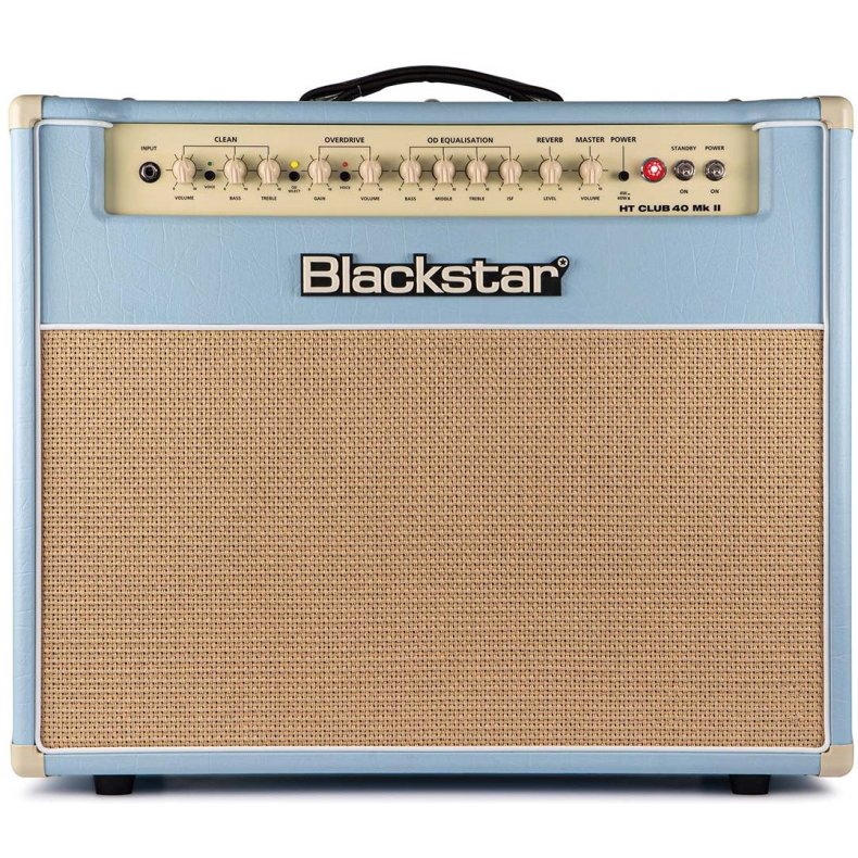 Blackstar HT Club40 MKII Black &amp; Blue El-guitar Combo Forstrker