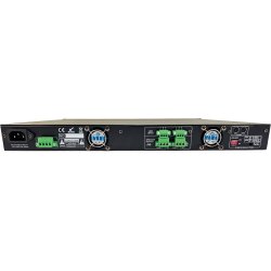 iDAudio D2240 Forst�rker 19"/1unit  2x240W i 8 Ohm eller 70/100V