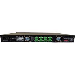 iDAudio D4240 Forst�rker 19"/1unit  4x240W i 8 Ohm eller 70/100V