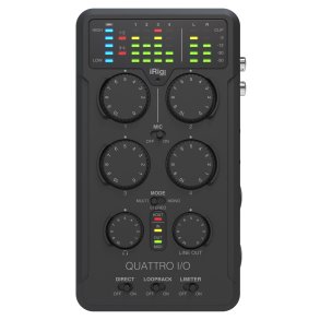 IK Multimedia iRig Pro Quattro I/O Hndholdt lydkort