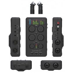 IK Multimedia iRig Pro Quattro I/O Deluxe Hndholdt Recorder