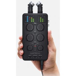 IK Multimedia iRig Pro Quattro I/O Deluxe Hndholdt Recorder