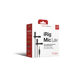 IK Multimedia iRig Mic Lav 2-Pack