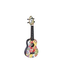 Ortega Keiki K2 "EL Muerto" Sopran Ukulele Pack