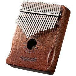 Kalimba i Solid Acacia - Brown-Sun med 21 toner