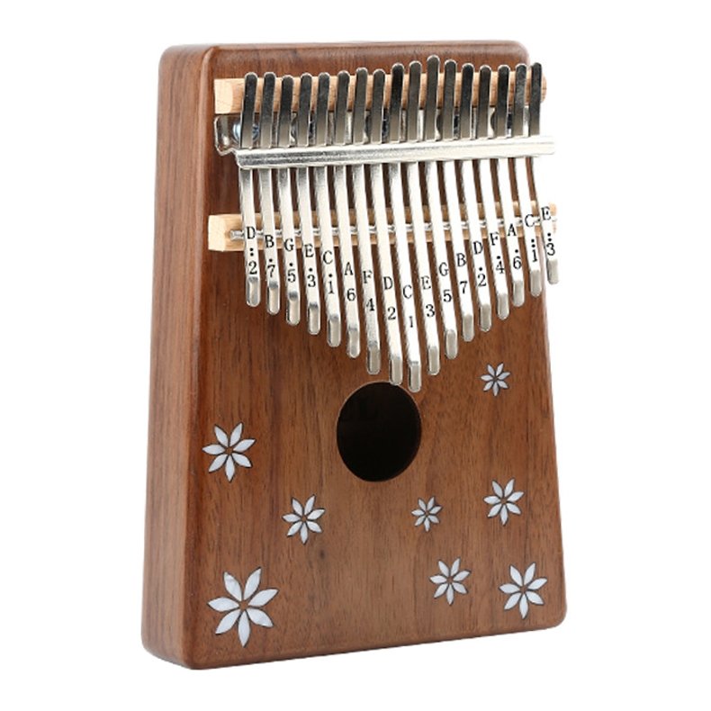 Kalimba flower med 17 toner