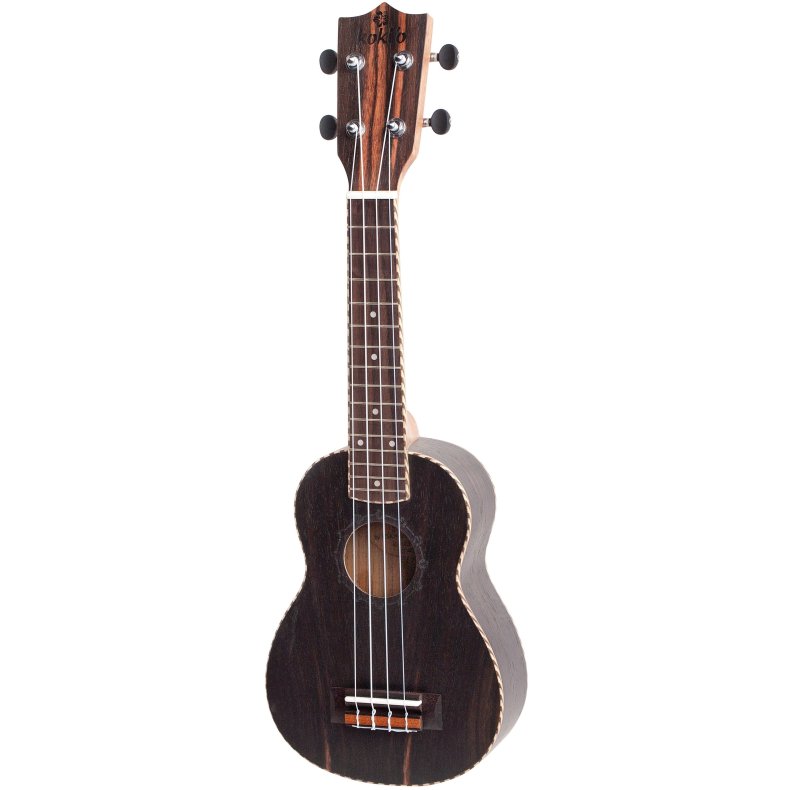 Kokio U-LEBLEB-S Ebony Sopran Ukulele inkl. Gigbag