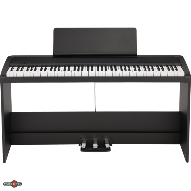 KORG B2SP Digital klaver komplet med ben og pedaler - Sort