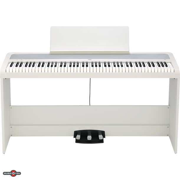 KORG B2SP Digital klaver komplet med ben og pedaler - Hvid