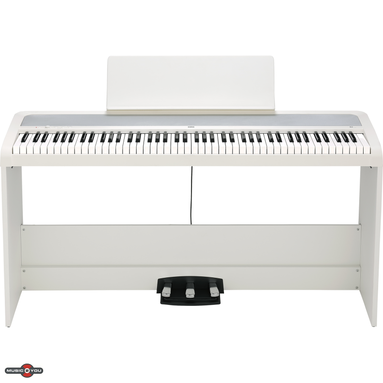 KORG B2SP Digital klaver komplet med ben og pedaler - Hvid