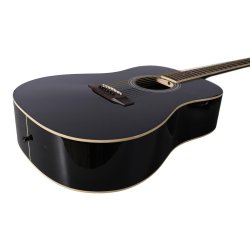 Santana LA-90-V2 - Western guitar - Sort