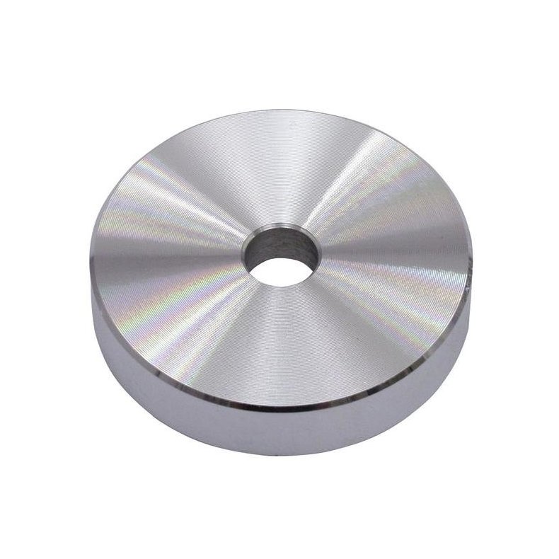 LP Single Center Puk / Klods / Adaptor - Aluminium