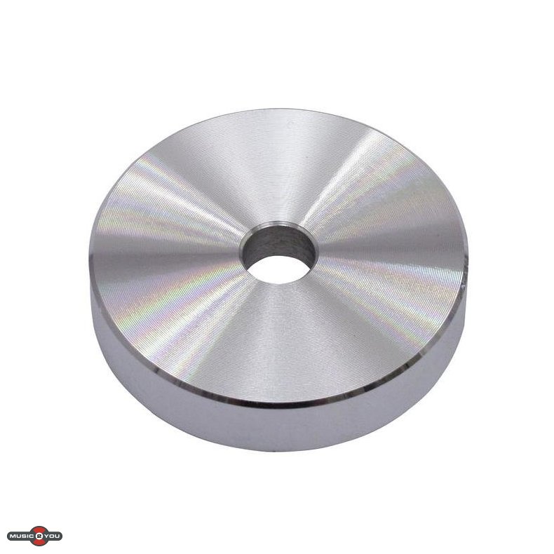 LP Single Center Puk / Klods / Adaptor - Aluminium