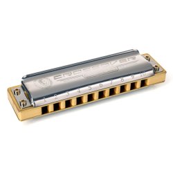Hohner Marine Band Crossover C Mundharpe - Bundle 