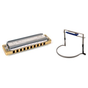 Hohner Marine Band Crossover C Mundharpe - Bundle 
