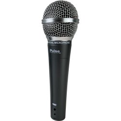 Pulse PM02 Dynamisk Vokalmikrofon inkl. holder og etui med XLR-kabel