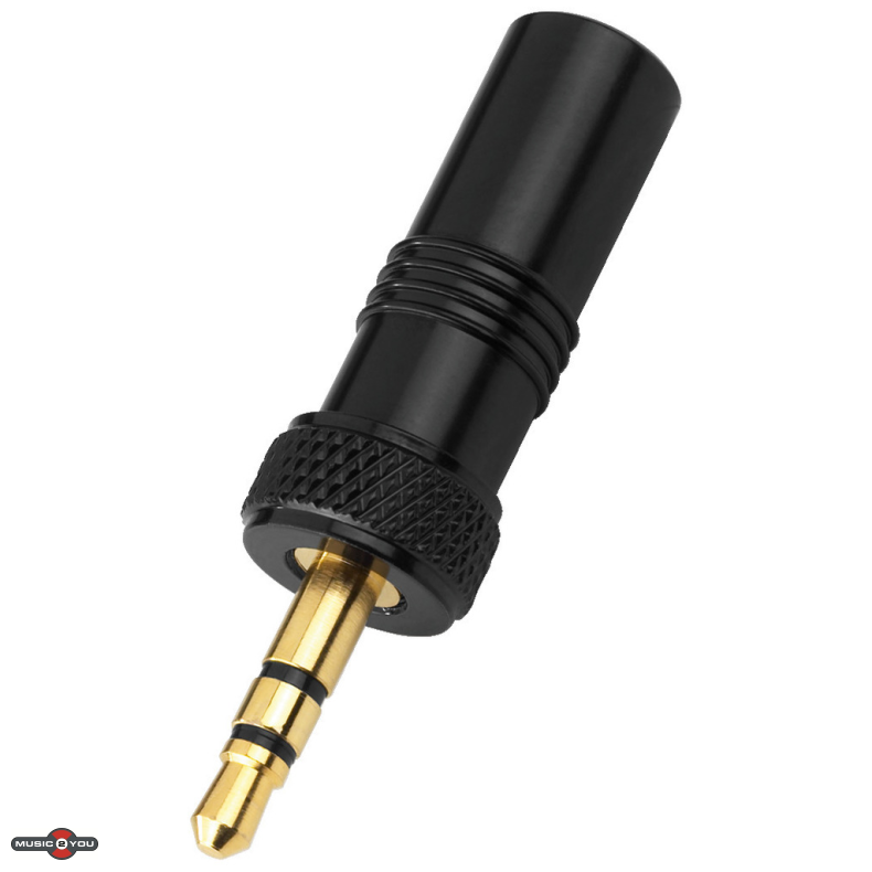 Minijack 3,5mm stik med omlber til Sennheiser trdls systemer