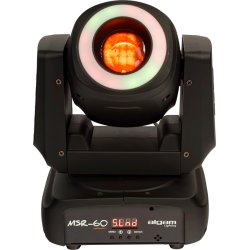 Algam Lighting MSR60 LED Spot Movinghead 60W med LED Ring 12x0,5W