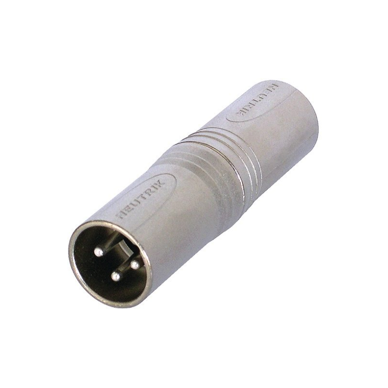 Neutrik NA3MM Adapter - XLR Han til XLR Han