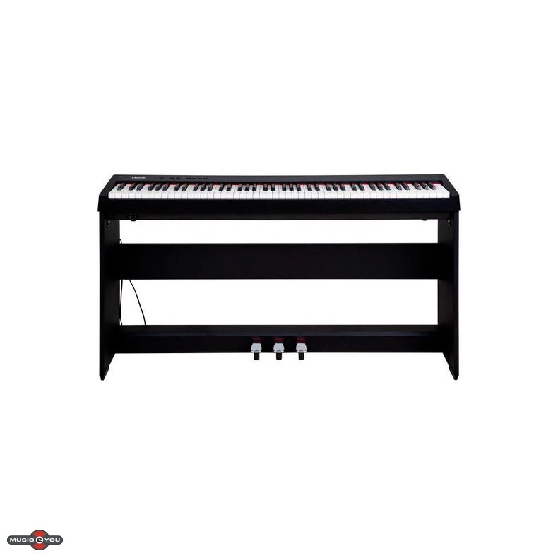 NUX NPK 10 Digital klaver komplet med ben og pedaler - Sort