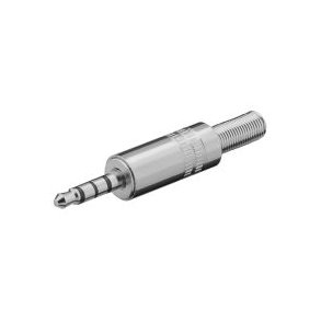 Minijack 3.5mm TRRS Kabelstik - 4 polet