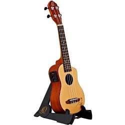 Ortega ukulele pocket stativ - sort