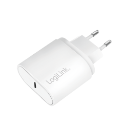 LogiLink USB-C Oplader 20W - Hvid