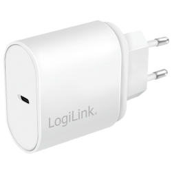 LogiLink USB-C Oplader 20W - Hvid