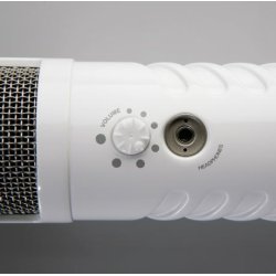 Rde Podcaster St med mikrofon, arm og ophng