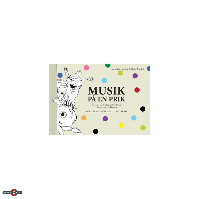 Musik p en prik (Bog)