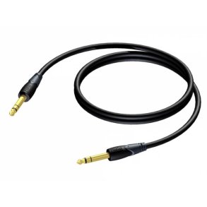 Procab CLA610 - Jack 6,3mm Stereo Han til Han kabel