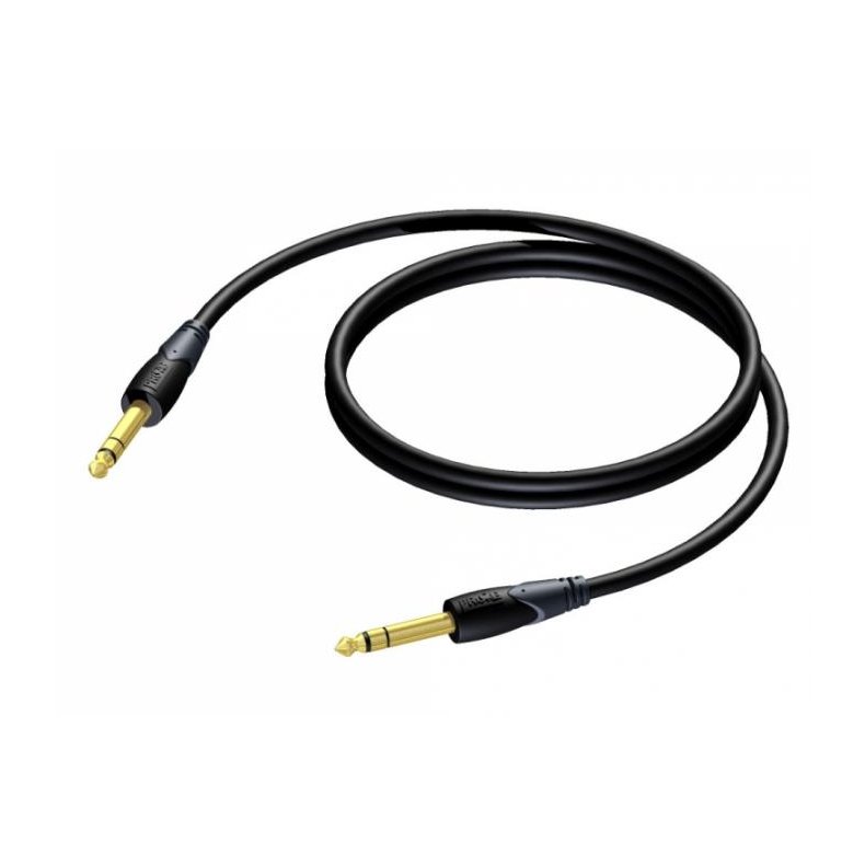 Procab CLA610 - Jack 6,3mm Stereo Han til Han kabel