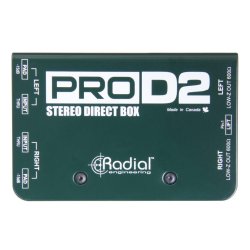 Radial Pro D2 Passive Stereo DI Box