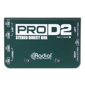 Radial Pro D2 Passive Stereo DI Box