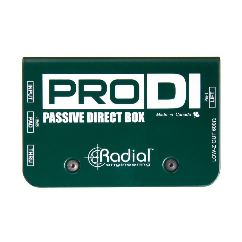 Radial Pro Di Passive Mono DI Box