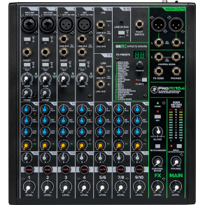 Mackie ProFX10v3 - 10-kanals mixer med FX og USB