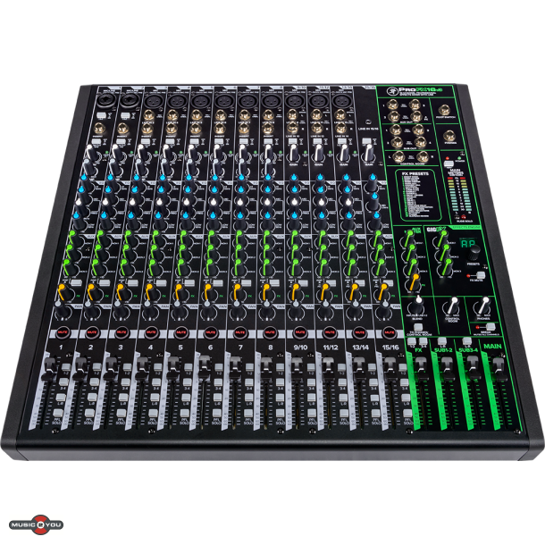 Mackie ProFX16v3 - 16 kanals mixer med FX and USB