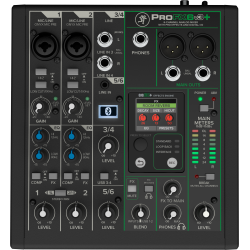 Mackie ProFX6v3+ - 6-kanals mixer med FX and USB