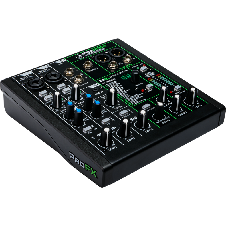 Mackie ProFX6v3 - 6- kanals mixer with FX and USB