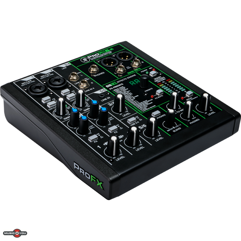 Mackie ProFX6v3 - 6- kanals mixer with FX and USB