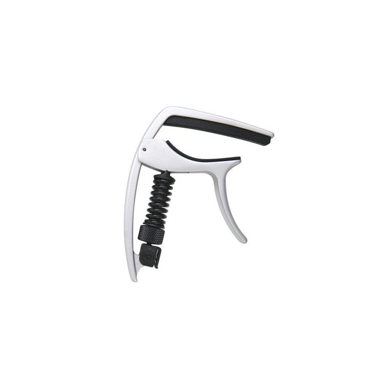 D'Addario PW-CP-09S NS Tri-Action Capo - Silver