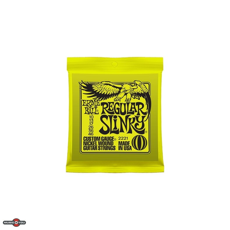 Ernie Ball 2221 Regular Slinky El-guitar strenge 010-046
