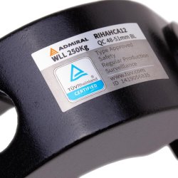 Admiral Quick Coupler WLL 250kg - Sort