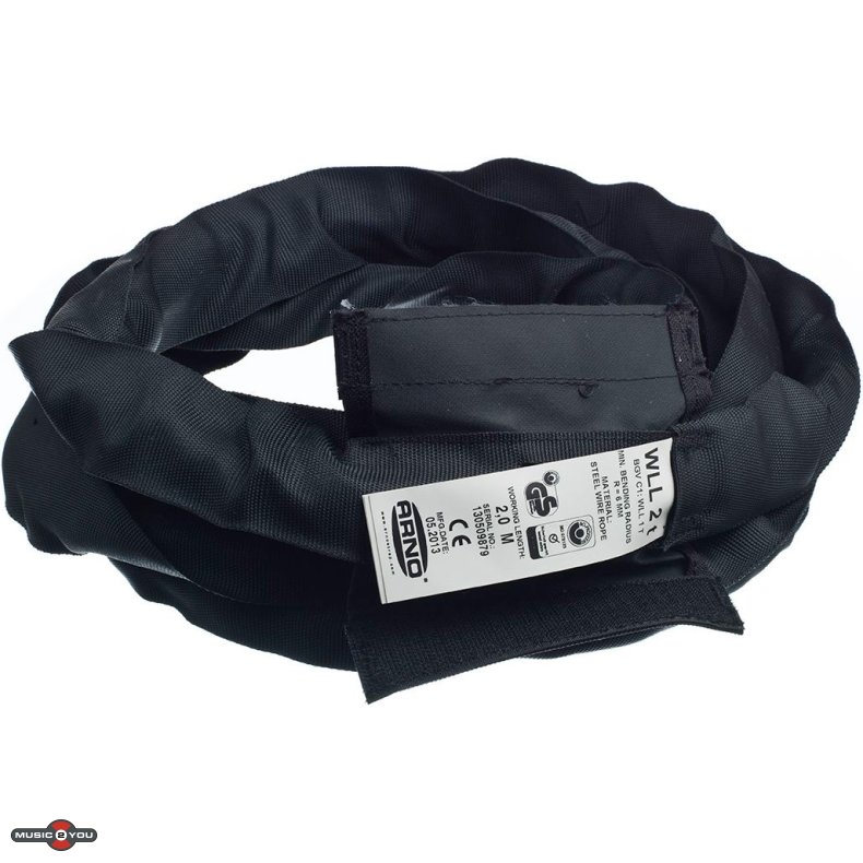 Steelflex / Softsteel Rundsling 2Tons - Sort