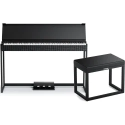 Donner Oura S300 El klaver Bundle - Sort